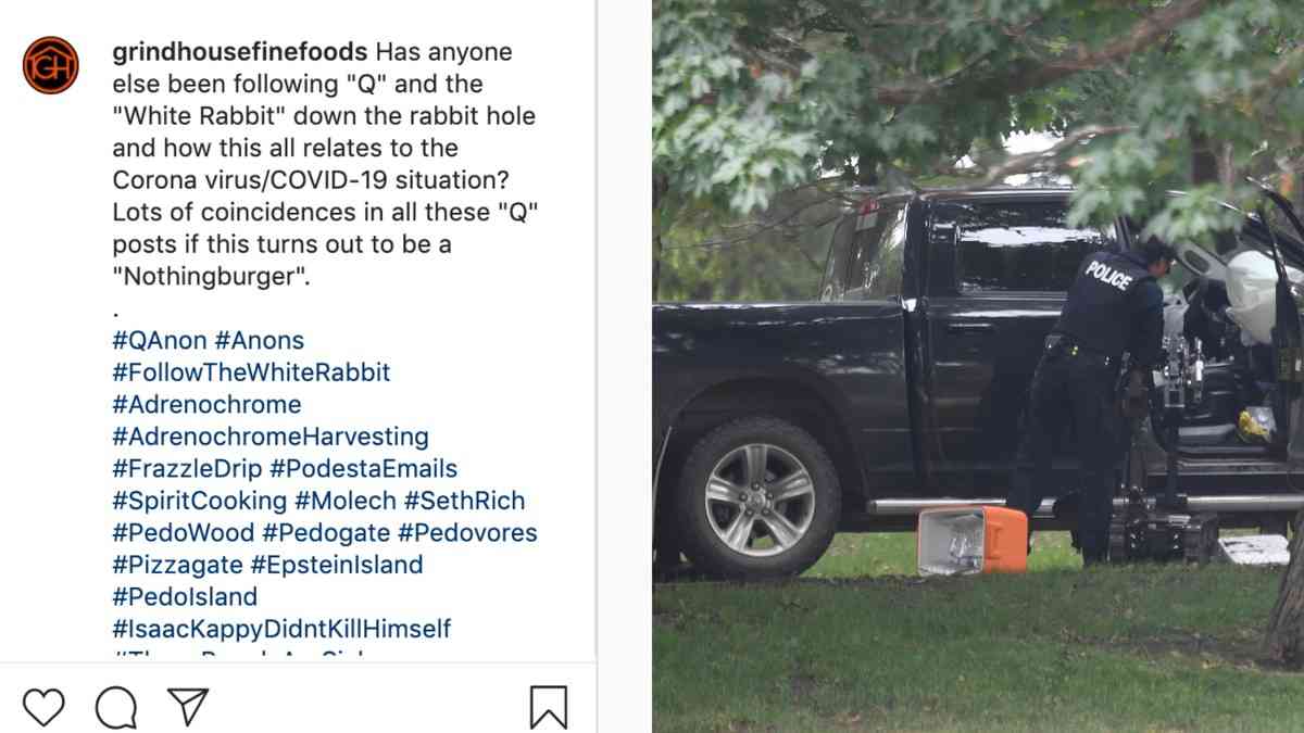 VICE - Armed Man Who Allegedly Stormed Justin Trudeau's Residence Appears to Have Posted QAnon Content