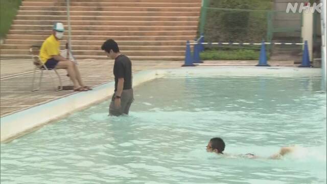 「1万人プール」今季の営業開始 栃木 真岡 新型コロナ対策も | NHKニュース