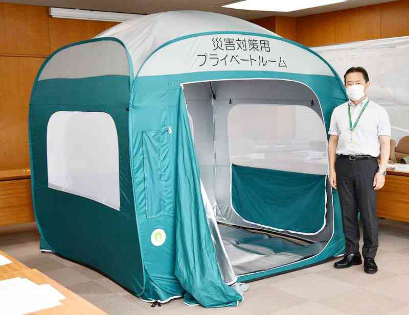 感染者に専用避難所、飛まつ防止へテント活用　コロナ対応で各自治体 | 千葉日報オンライン