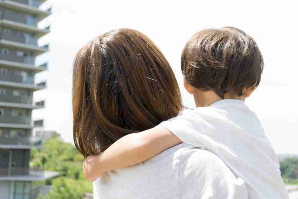 母子家庭で息子を育てる
