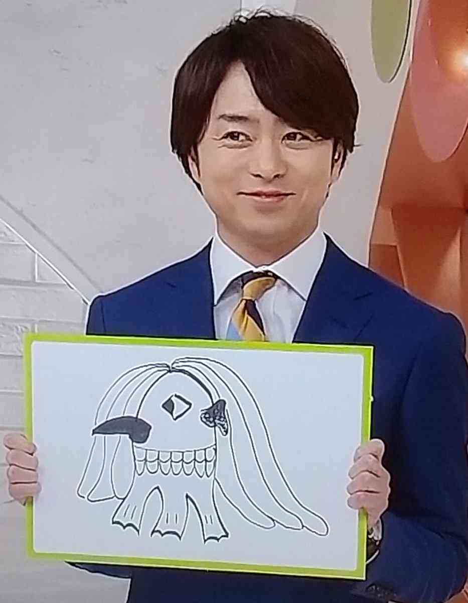 櫻井翔、news zeroでアマビエを披露  「上手い」「元気でる」と称賛の声