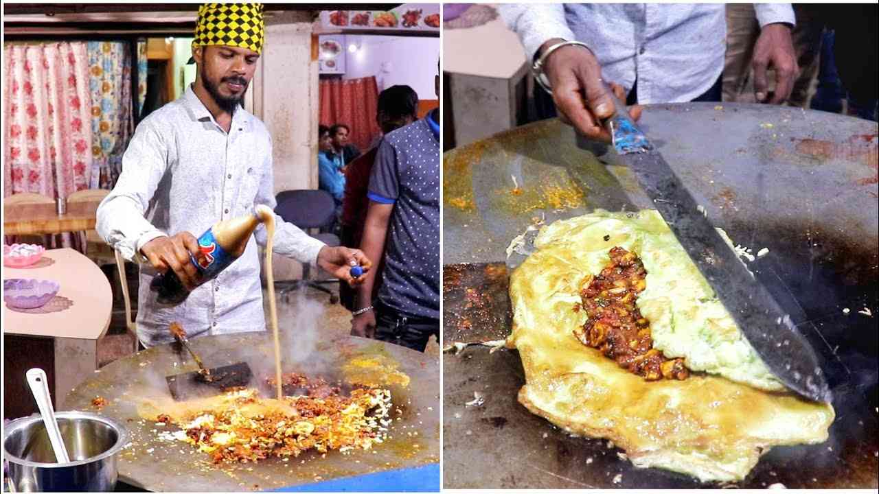 Bahubali / Biggest Egg Dish Loaded with 42 Eggs  | Egg Street Food | Indian Street Food - YouTube