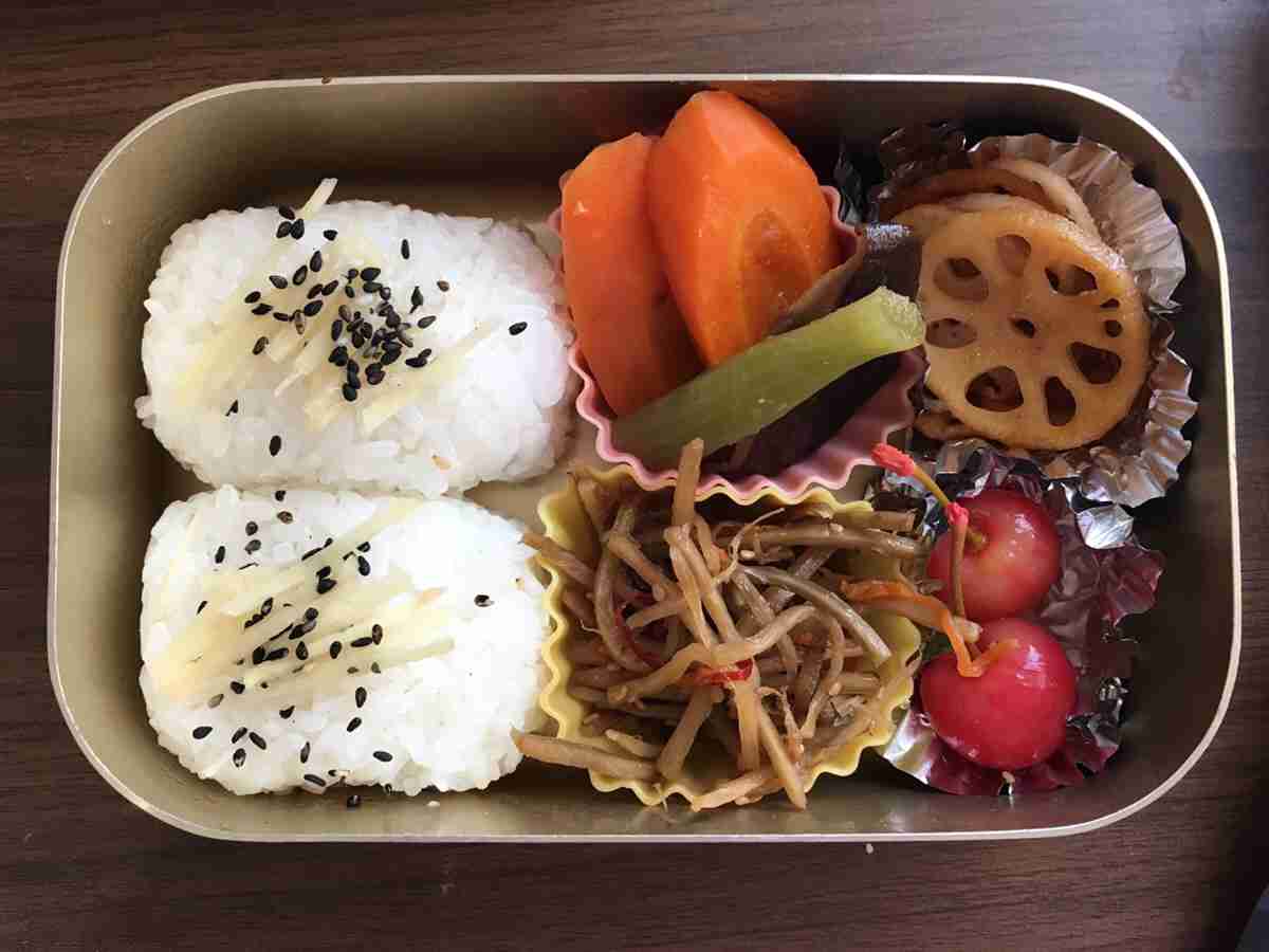 夫の弁当箱が大きい
