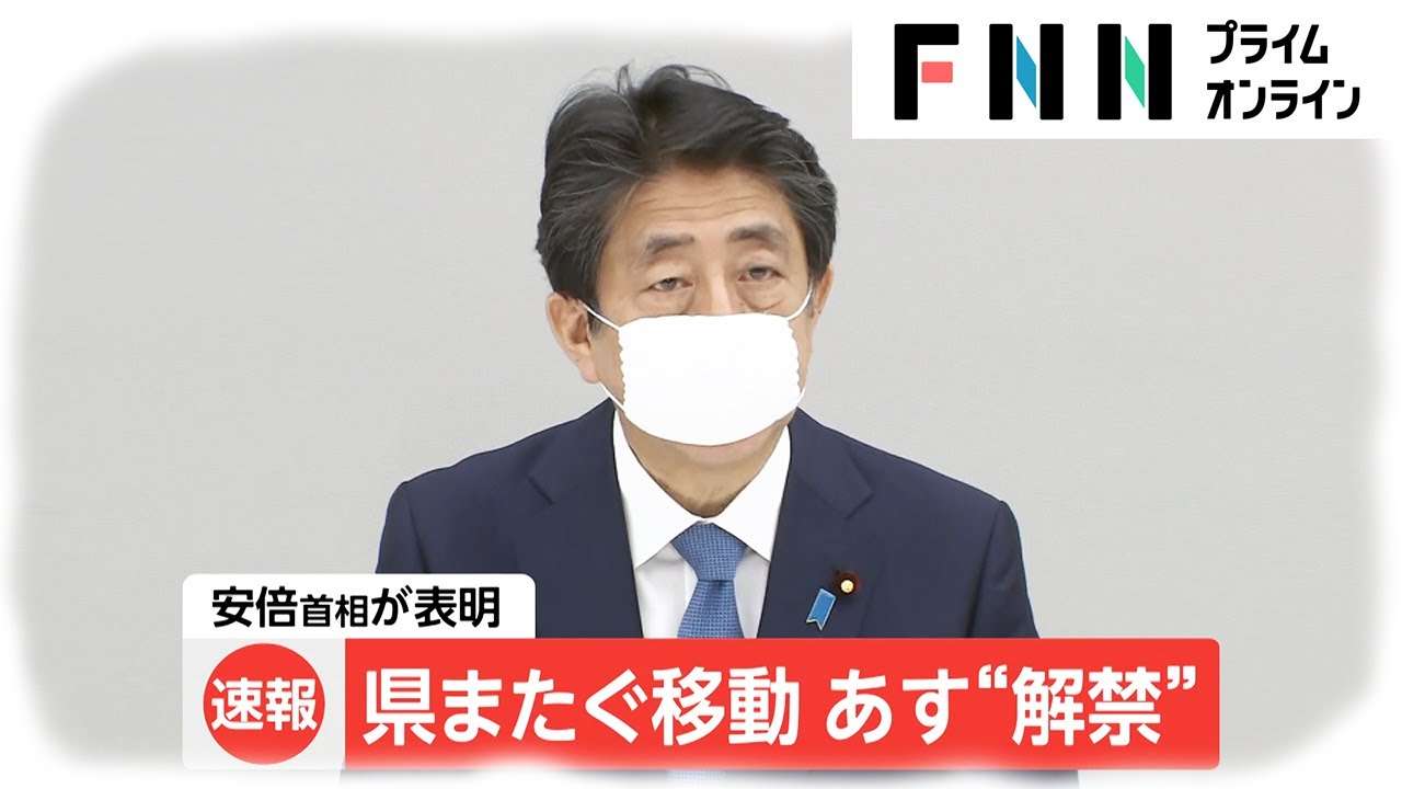 新型コロナ 県またぐ移動 19日“解禁”　安倍首相表明 入国制限緩和も - YouTube
