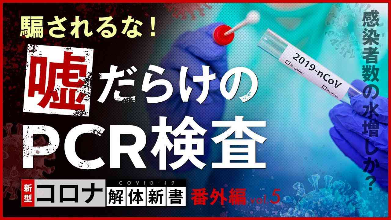【コロナ解体新書番外編】嘘だらけのPCR検査に騙されてはいけない！感染者数は水増しされているのか？ - YouTube