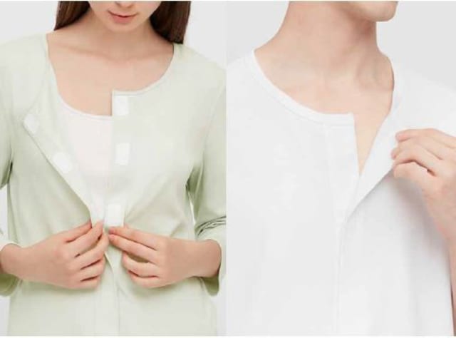 「ユニクロ」初の前開きインナーをオンライン限定発売、高齢者や障がい者にも快適な設計に
