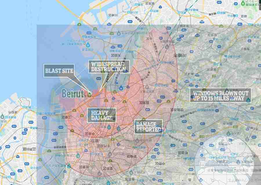 レバノン内閣総辞職 爆発受け、3日連続で反政府デモ