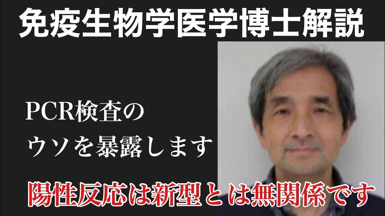 徳島大学名誉教授がPCR検査法の誤解を解く！陽性が出ても某ウイルスはいなかった理由とは！？ - YouTube