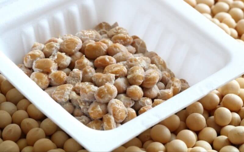 長寿の源「納豆」を食べて