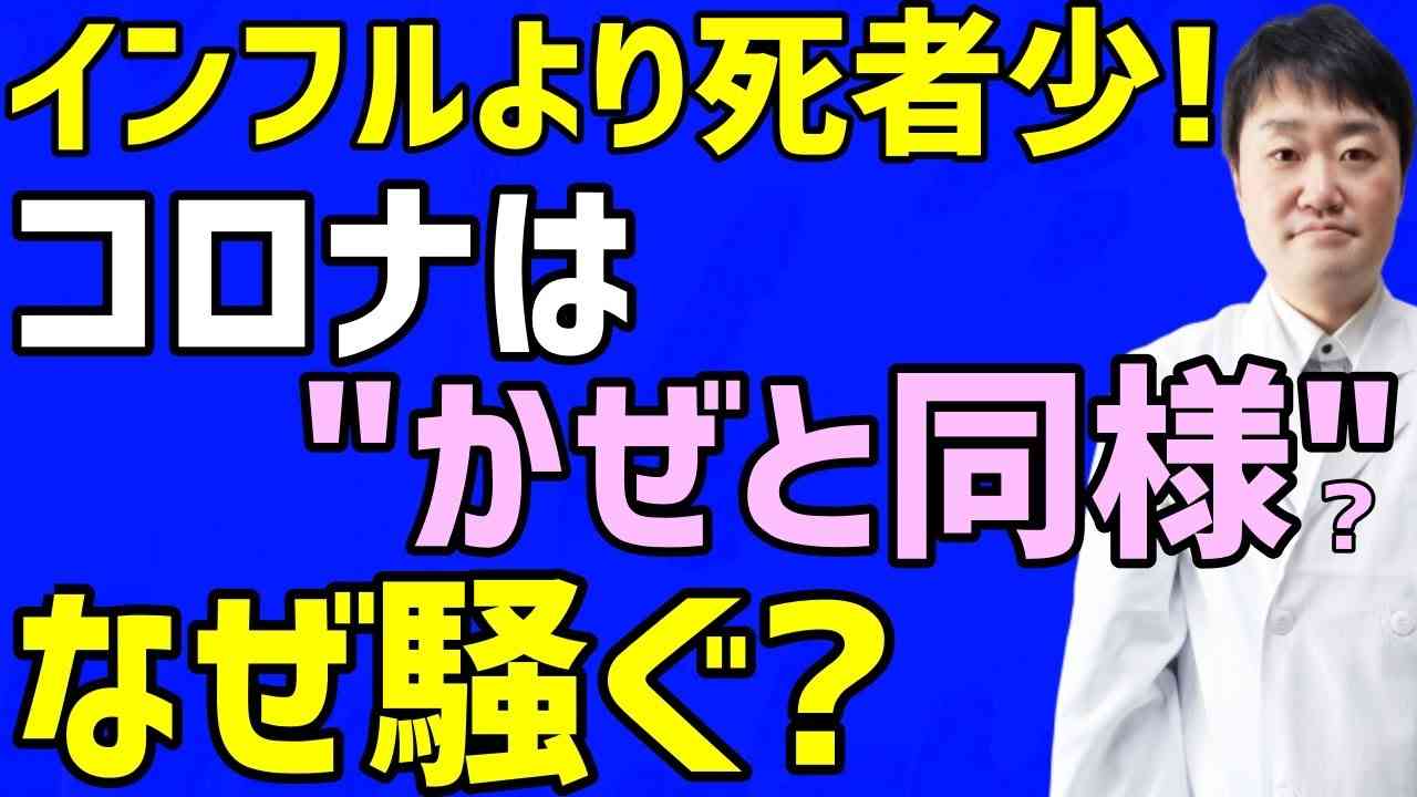 新型コロナでなぜ大騒ぎするの?【本質を解説】死亡数が多いインフルエンザ等より危険な理由 - YouTube
