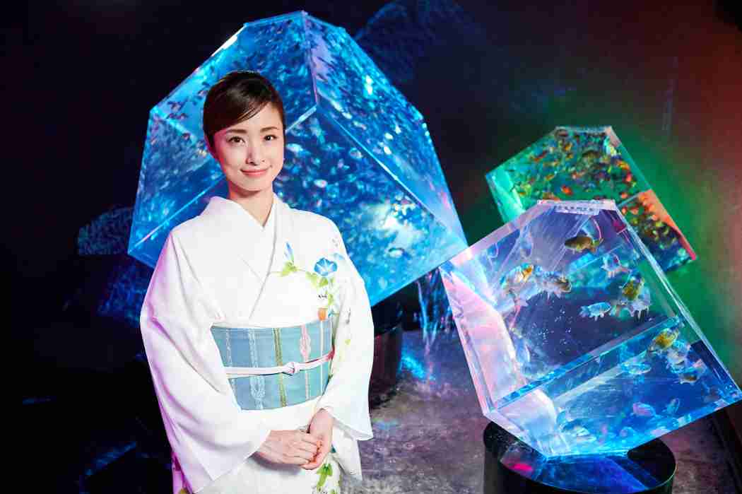 上戸彩、アートアクアリウム美術館の広報大使に「美しい夢の世界」 – TOKYO HEADLINE
