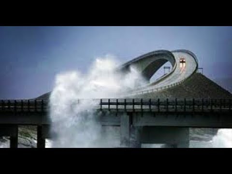 Dangerous Atlantic Road Norway - YouTube