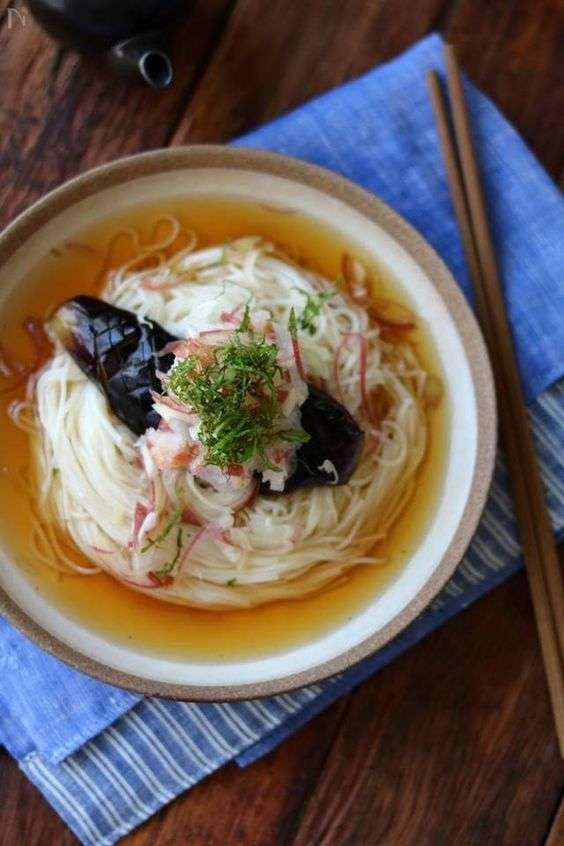 そうめんの盛り方