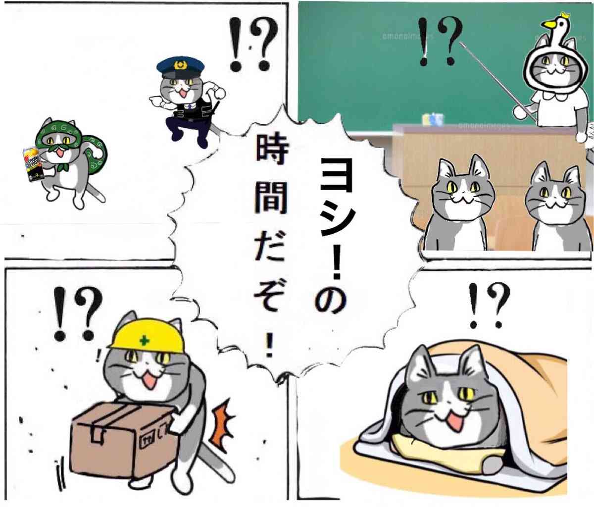 夏だから皆で現場猫を愛でたい！