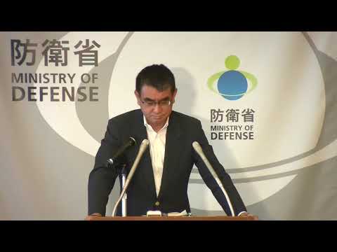 防衛大臣会見｜令和２年８月４日（火）10:58～11:15 - YouTube