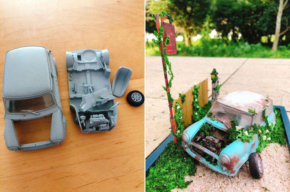 息子が夫のプラモ壊した→勝手に改造しちゃえ！　主婦が本気を出した結果に「めっちゃセンスいい」 - コラム - Jタウンネット　東京都