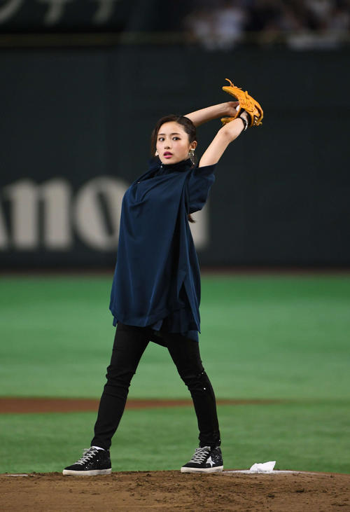 石原さとみ、抜群の運動神経発揮