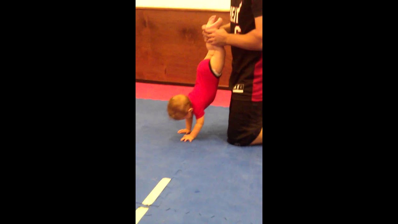 My Baby Boy (8 months old) Handstands and Walks!!! - YouTube