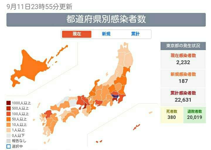 コロナ感染、全国的に減少続く　専門家「行動に変化」