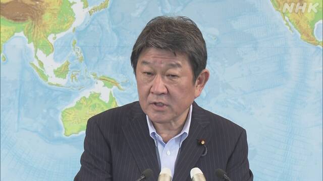 香港での拘束者 「日本国籍を持っていない」 外相 | 香港 抗議活動 | NHKニュース