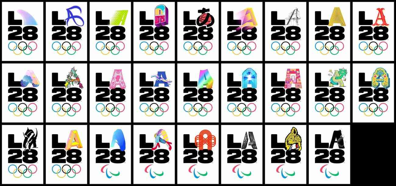 大会エンブレムを発表　変化するデザイン―28年ロス五輪