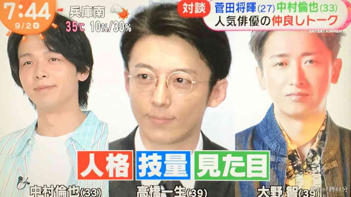 菅田将暉、中村倫也&高橋一生&大野智は「三大パーフェクト超人」