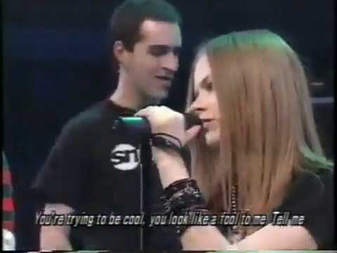 Avril Lavigne   Complicated Live Music Station 2003 01 31 - YouTube