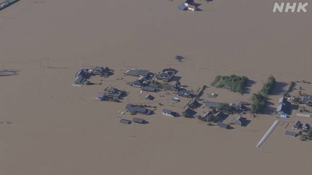 去年の水害による被害額 2兆1000億円超え 過去最大に 国交省 | 大雨 | NHKニュース