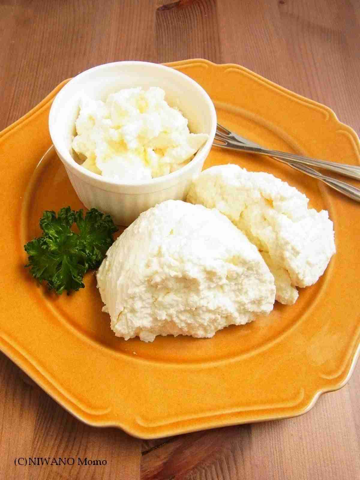 牛乳から作る自家製リコッタチーズ／カッテージチーズ by 庭乃桃 | レシピサイト Nadia | ナディア - プロの料理家のおいしいレシピ