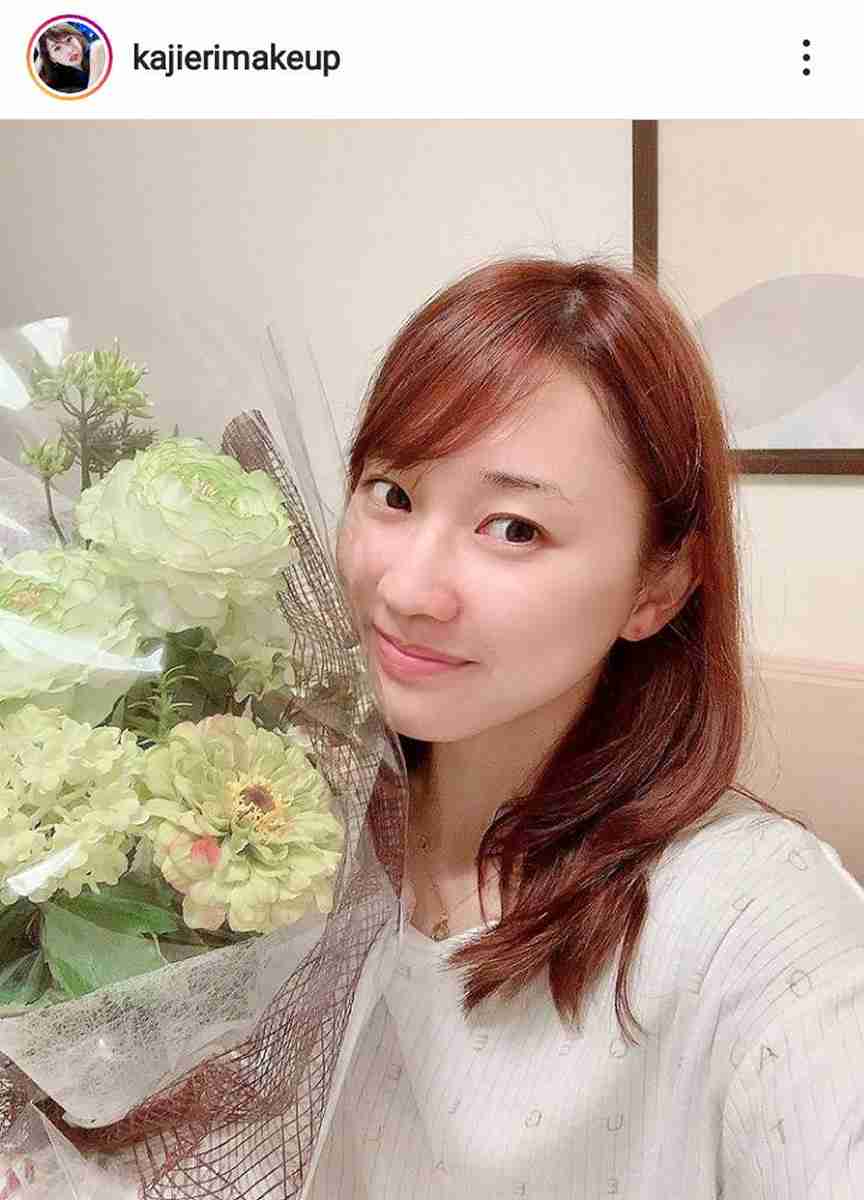 「かじえり」梶恵理子が結婚…戸田恵梨香らの“ものまねメイク”で人気に