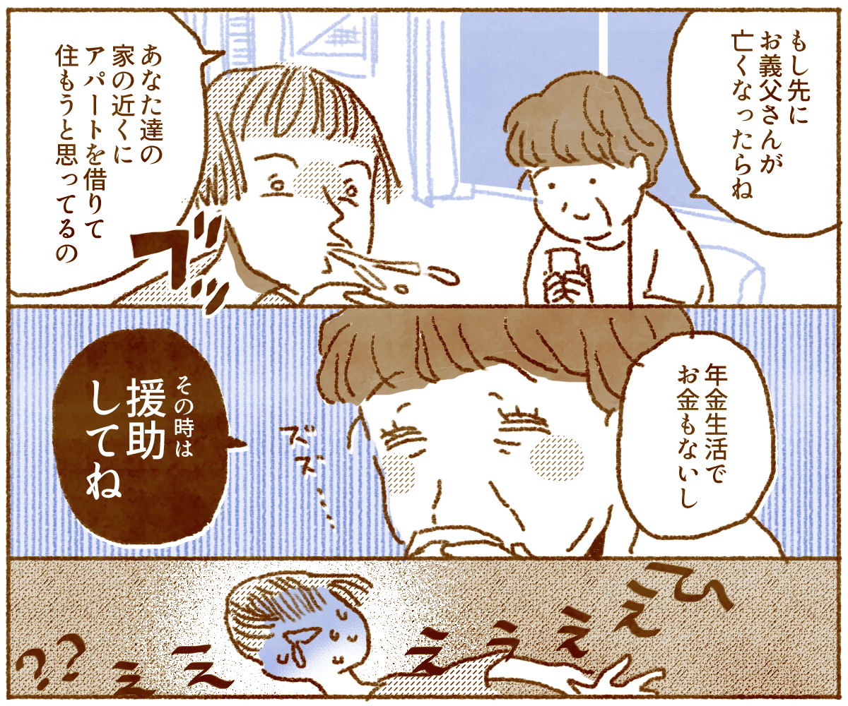 親へ金銭的援助してる人！