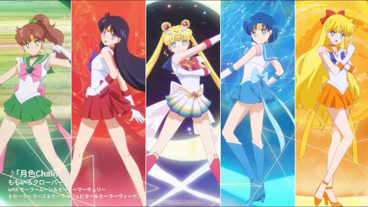 「月色 Chainon」Short ver.／ももいろクローバーＺ with セーラームーン＆セーラーマーキュリー＆セーラーマーズ＆セーラージュピター＆セーラーヴィーナス - YouTube