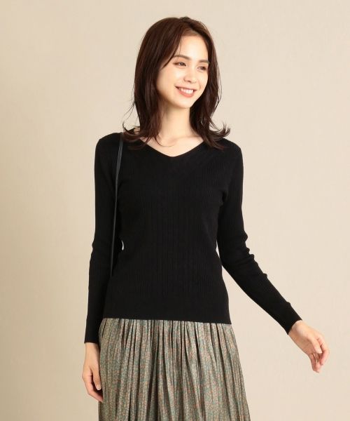 【洗える】レーヨンナイロンリブニット プルオーバー （ニット・セーター）｜any FAM / エニィファム ファッション通販 タカシマヤファッションスクエア