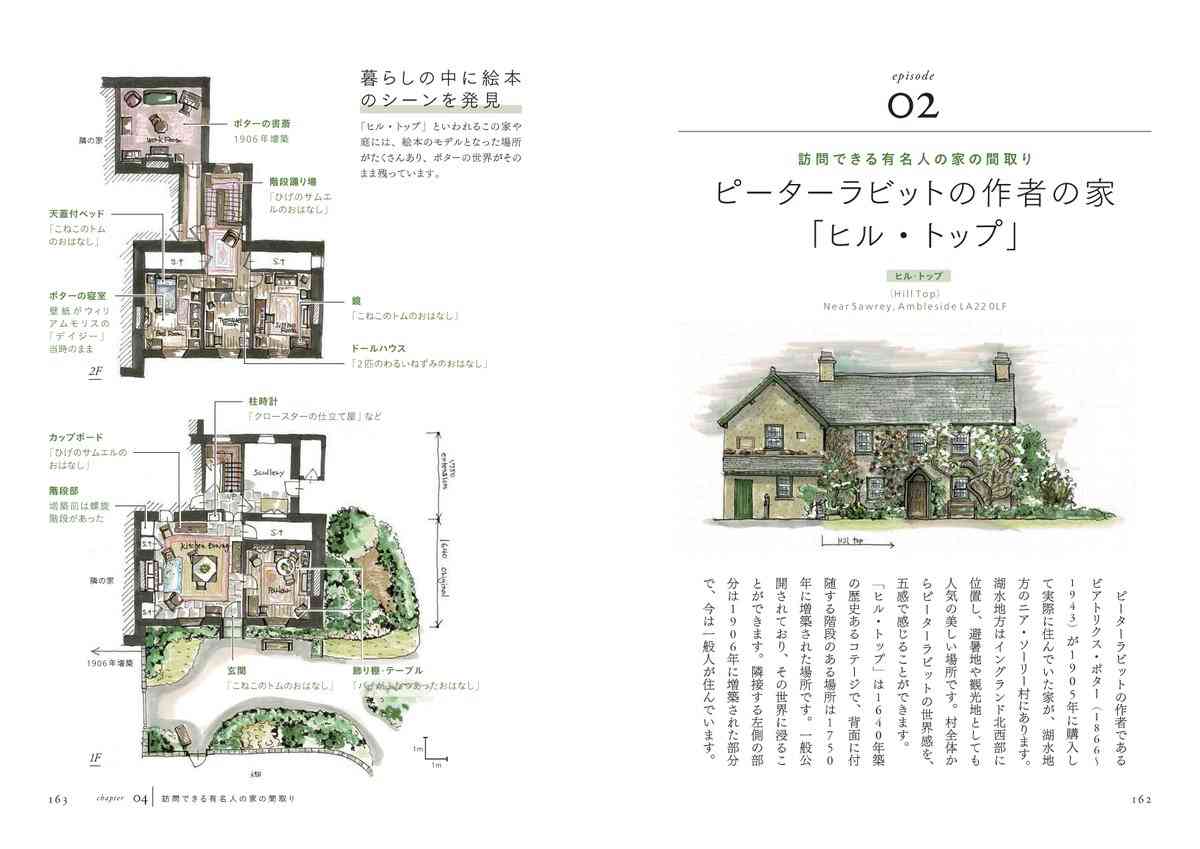 英国の間取り をイラスト付きで徹底解説 絵や小説の創作資料に使えそうな本格解説本が登場 ガールズちゃんねる Girls Channel