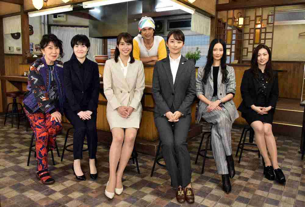 木村文乃主演「七人の秘書」初回13・8%で好発進