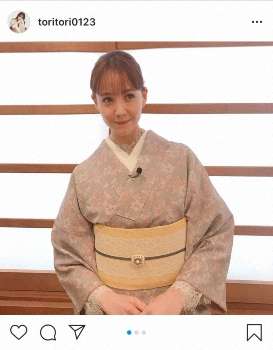 トリンドル玲奈　「久しぶりに着ました！」和服美人っぷりに反響「美しすぎる」「うなじが色っぽい」