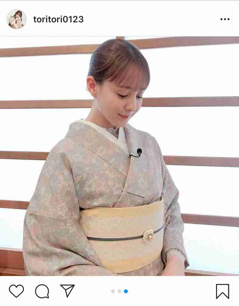 トリンドル玲奈　「久しぶりに着ました！」和服美人っぷりに反響「美しすぎる」「うなじが色っぽい」