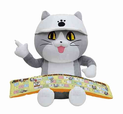 SNSで話題の“仕事猫”、ぬいぐるみ型クッションに | Narinari.com