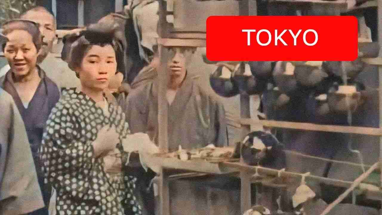 [60 fps] Views of Tokyo, Japan, 1913-1915 - YouTube