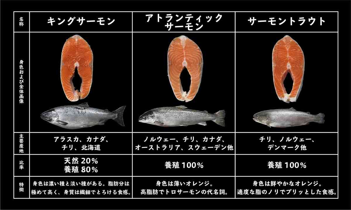 銀鮭と紅鮭の違いって何？→そんな疑問もすぐ解決 プロが作った「鮭の比較表」が便利だと話題に ガールズちゃんねる
