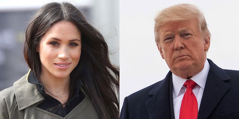トランプ大統領、投票呼びかけたメーガン妃をチクリと非難