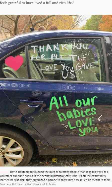 赤ちゃんを癒し続けて14年、“ICUグランパ”86歳で逝去「人生は豊かで充実していた」（米）