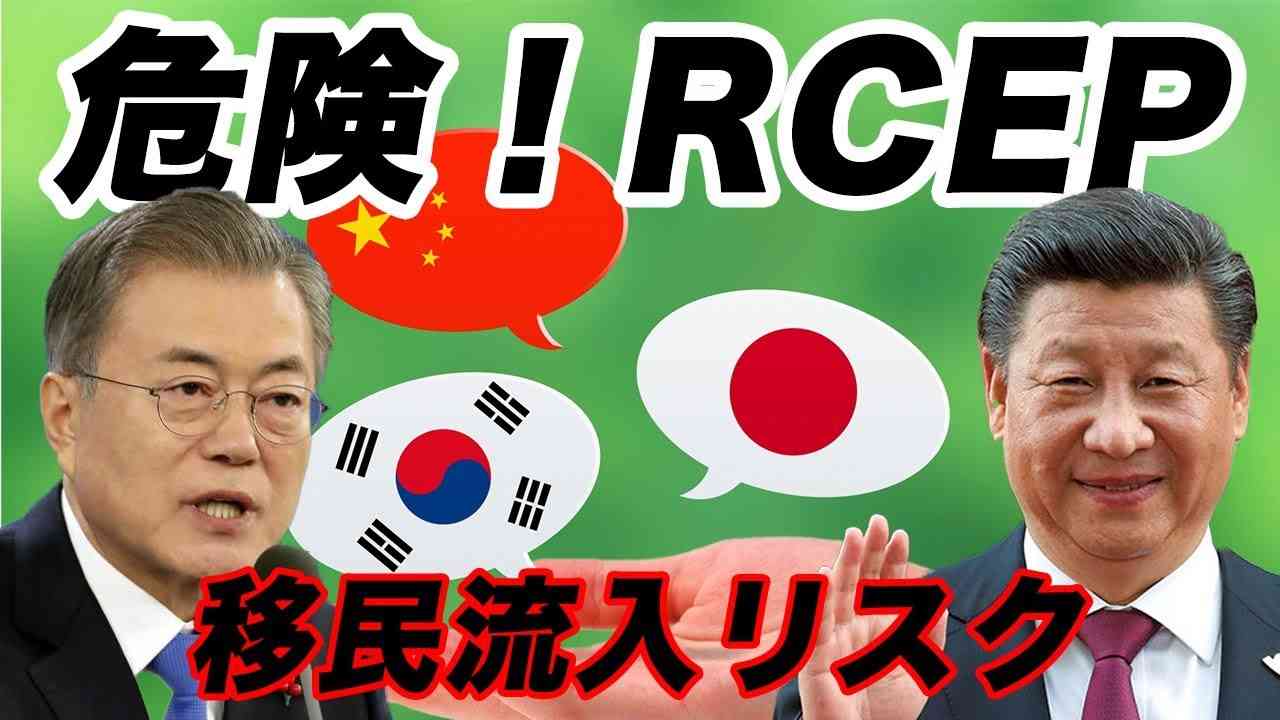 【中国・韓国リスク】RCEP、15日にも合意署名へ！移民流入の危険性アリ？インドはすでに離脱【習近平,菅総理,TPP,文在寅,安倍晋三,農業,自由貿易】 - YouTube