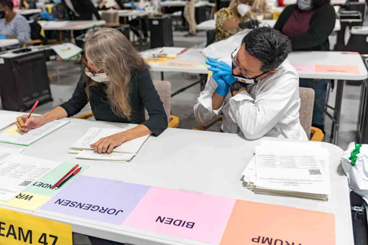 Georgia Recount Witnesses Saw Trump Votes Counted for Biden