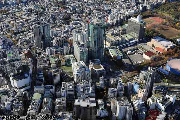 松竹が渋谷に19階建てマンション「(仮称)神南一丁目プロジェクト新築工事」の計画地の様子（2020.10.24） : 超高層マンション・超高層ビル