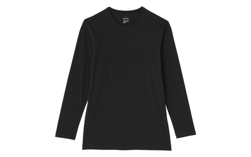 寒がり必見！？無印のインナー「コットンウールストレッチ あったかクルーネック 長袖シャツ」が本当に温かい（汗） | OKIRESI（オキレジ）