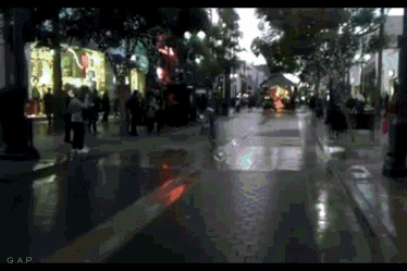 衝撃的なgif