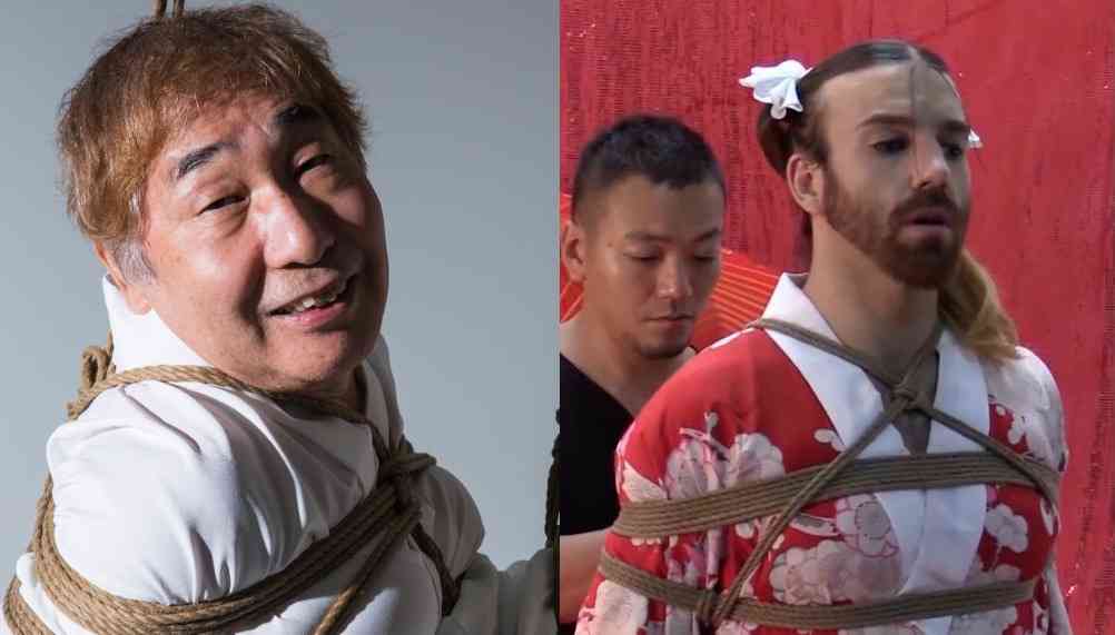 蛭子能収、レディビアードに続き緊縛に挑戦　外国人に人気の「緊縛教室」を取材 【ABEMA TIMES】