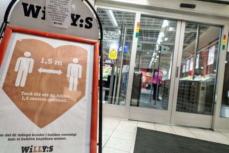 新型コロナ:スウェーデン一転規制強化　ロックダウンは依然回避　（写真=ロイター）　:日本経済新聞