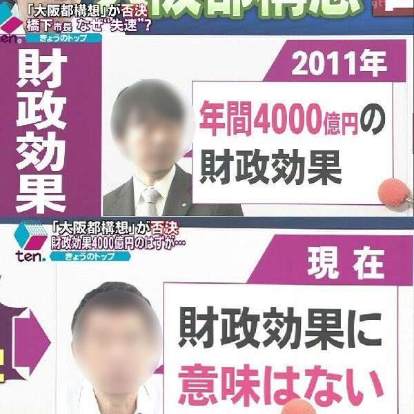 【今日投票日】大阪都構想の選挙を見守るトピ